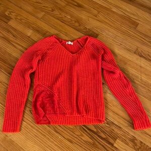 Calvin Klein like new orange sweater size M